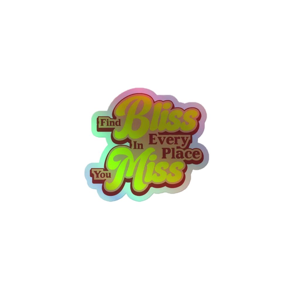 Bliss Hologram Stickers product image (1)