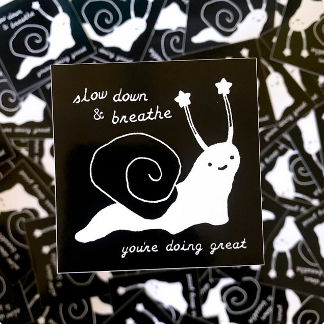 Snail sticker product image (1)