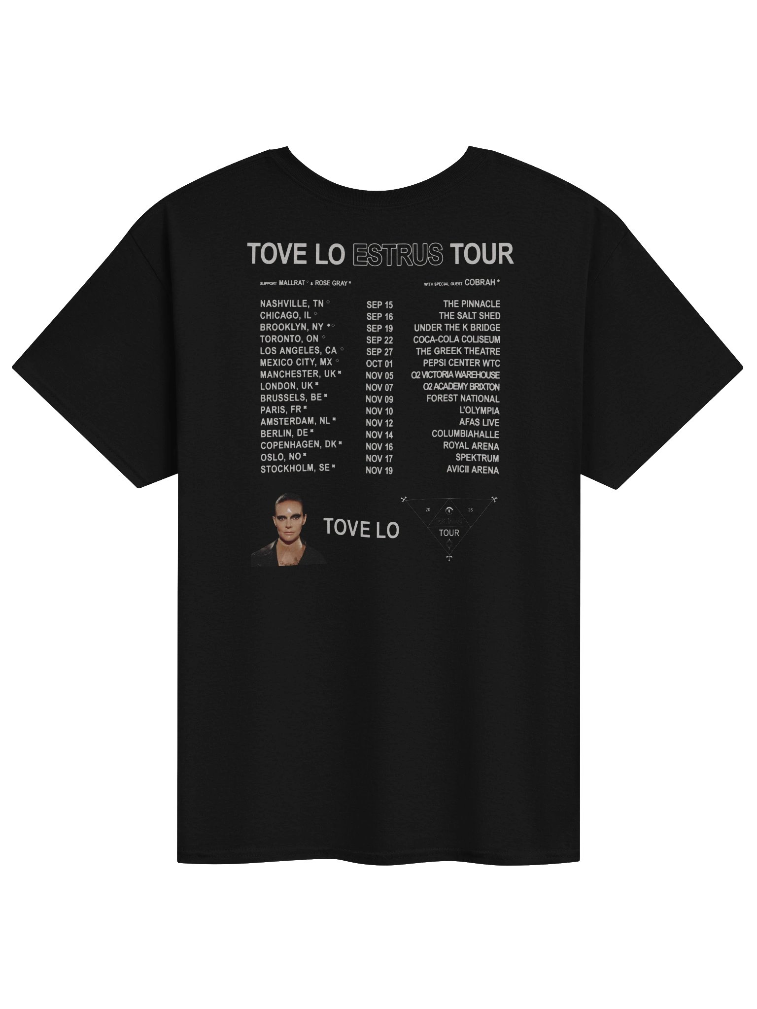 Tove Lo ESTRUS Tour Merch Tshirt product image (2)