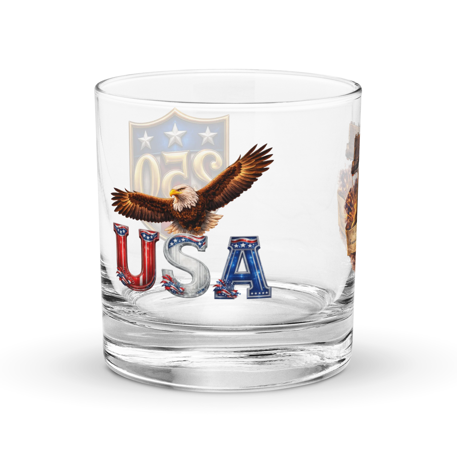 America's 250th Birthday Rocks Glass product image (3)