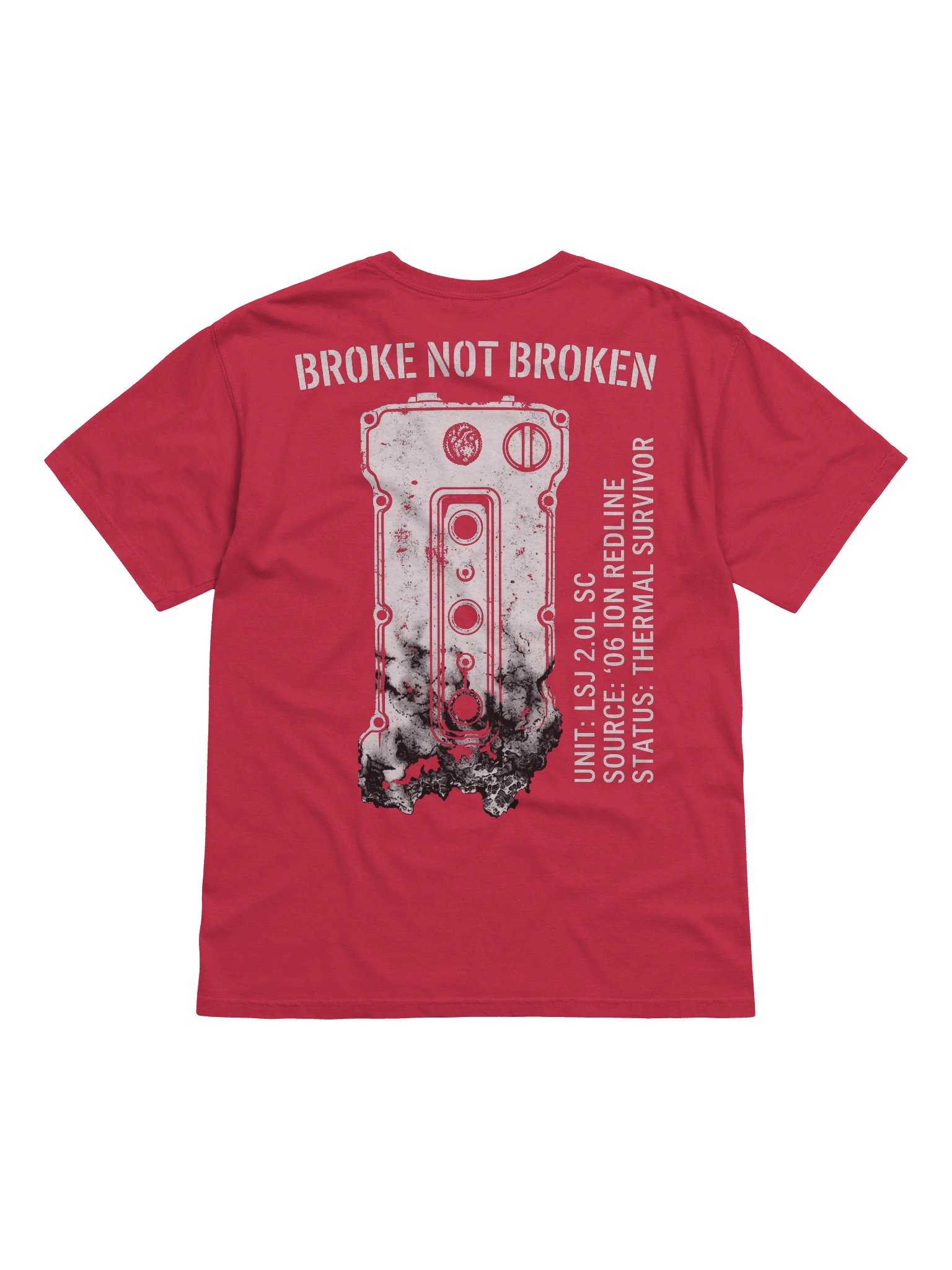 Thermal Survivor Tee - Resurrection Spec | Broke Not Broken product image (4)