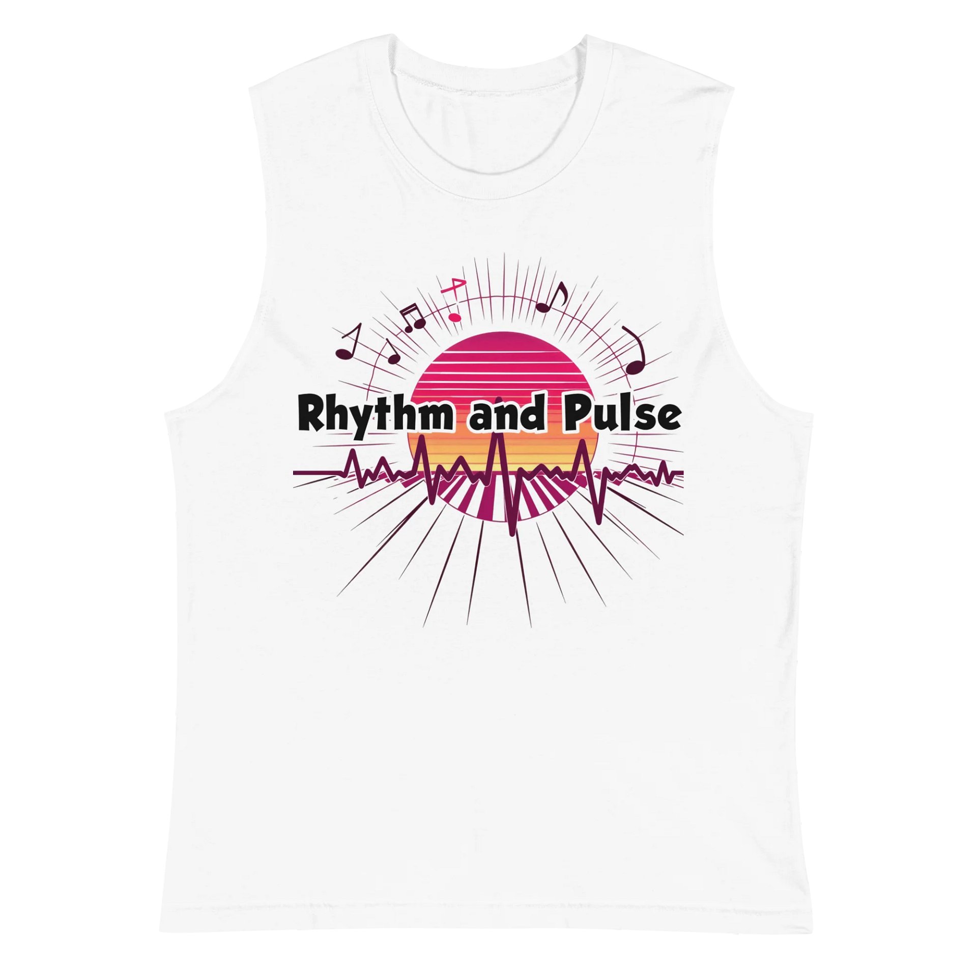 Sunset Rhythm Muscle Tank product image (2)