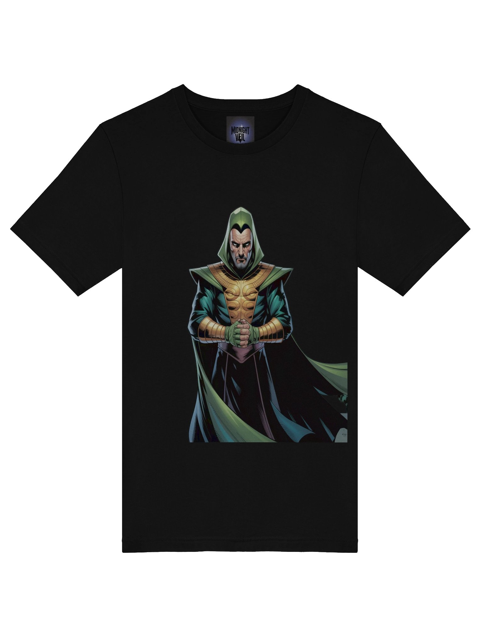 Veiled Vengeance: Ra’s Al Ghul Inspired T-Shirt product image (7)