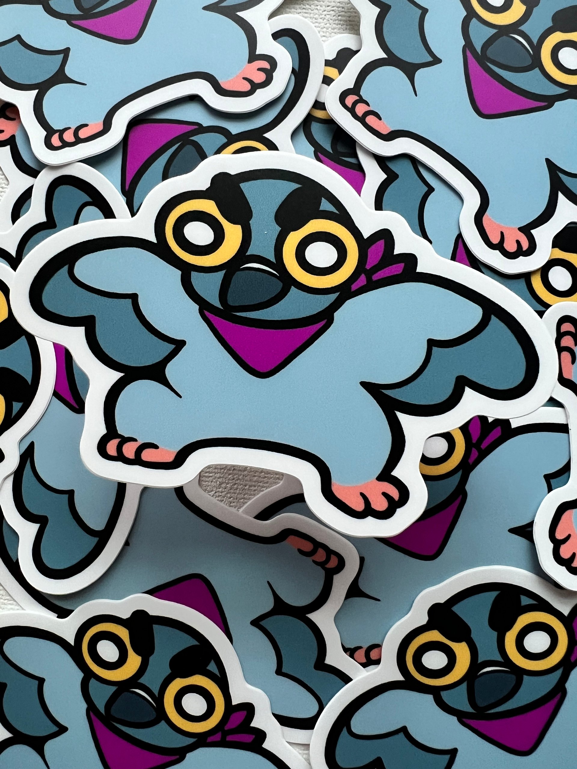 Doug Pigeon FIGHT ME Sticker product image (1)