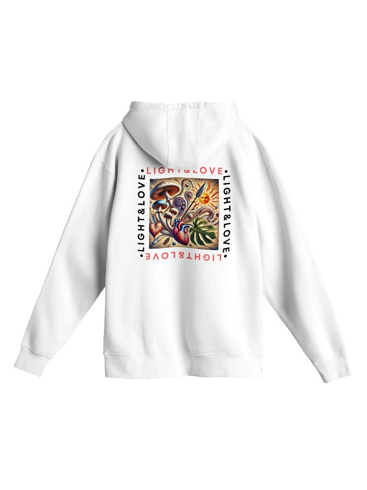 Light & Love Hoodie: Stay Calm and Salvador Dalí On product image (2)
