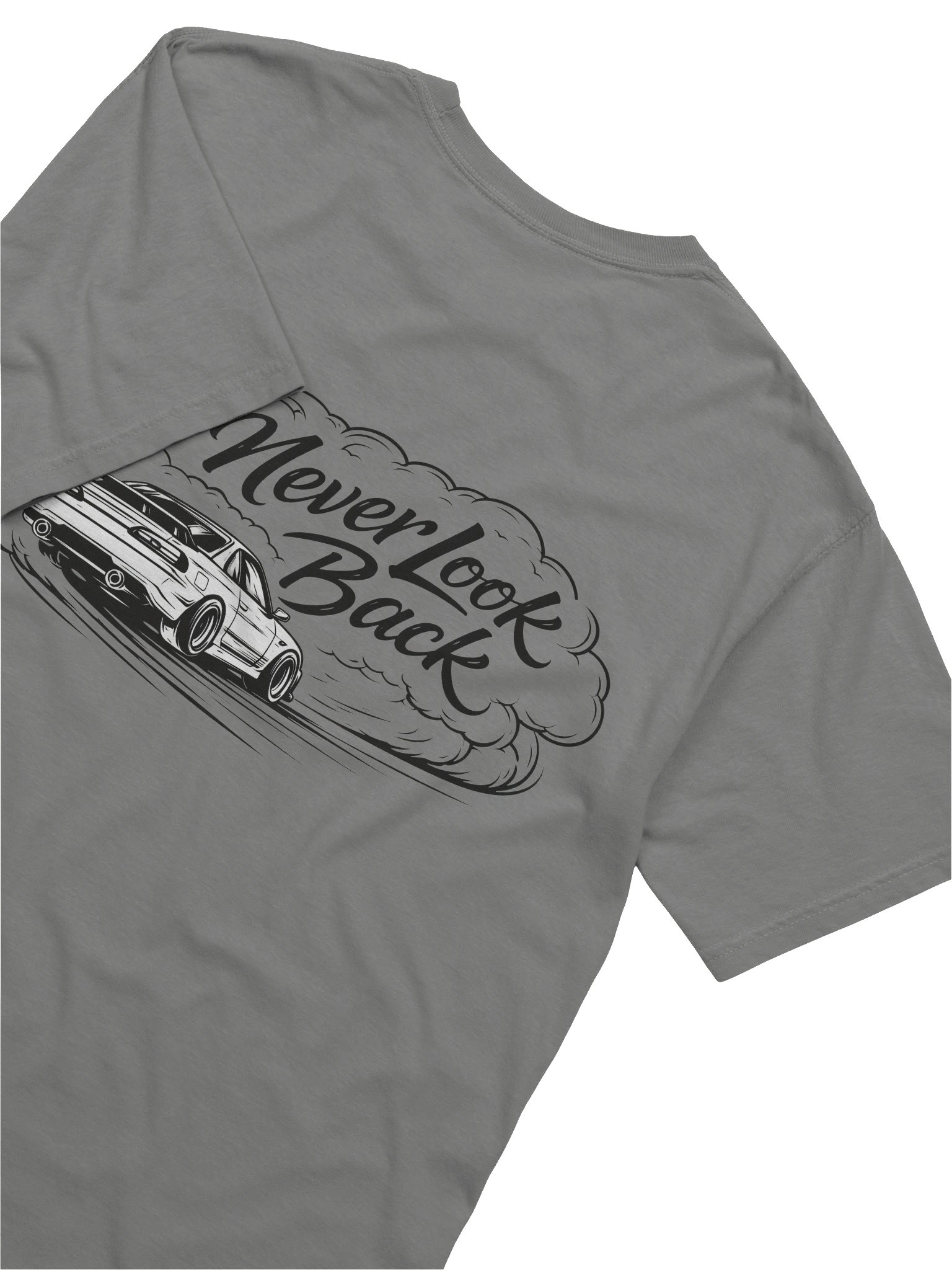 Never Look Back (Drift) Heavyweight Tee product image (6)