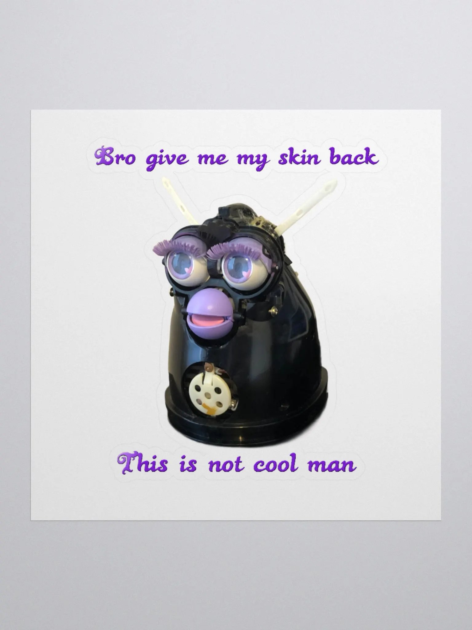 Not Cool Sticker product image (1)
