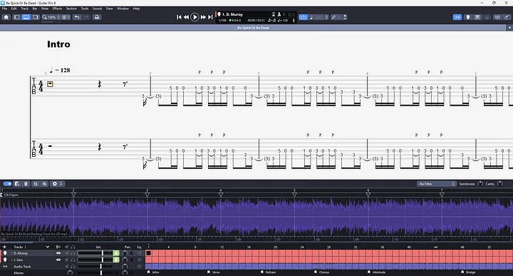 Be Quick Or Be Dead | PDF Tab + Guitar Pro | Iron Maiden product image (2)