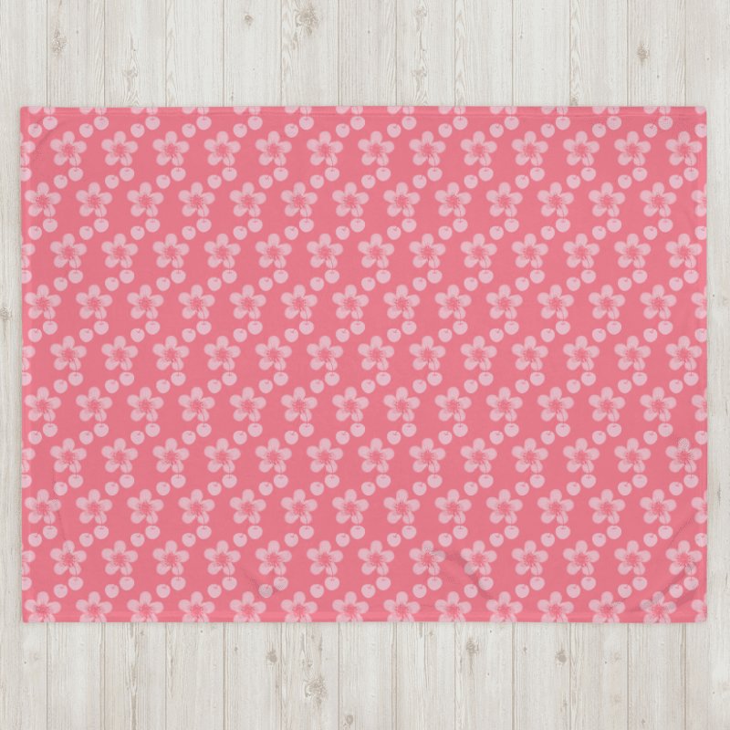 Sakura Cherry Blossom Throw Blanket product image (4)