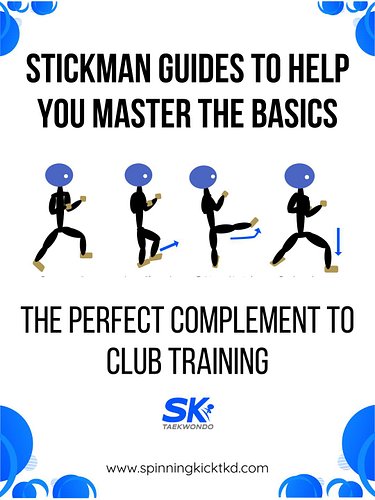 Struggling to remember all the stages of a technique? Our handy stickman guides can help https://f.mtr.cool/r5l05ltm4u
#Taek...
