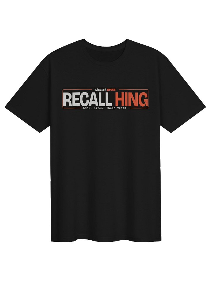 Recall Hing T-Shirt product image (1)