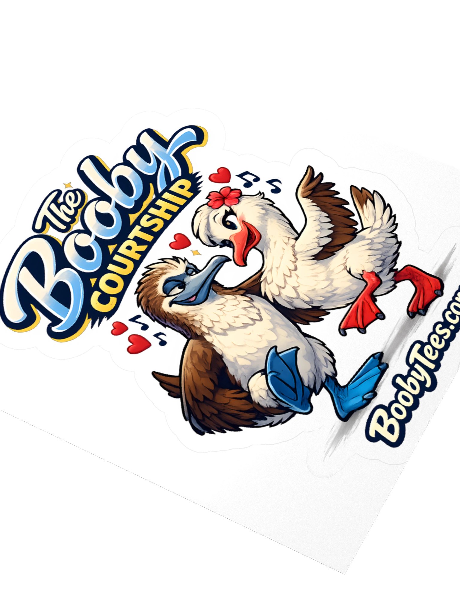 The Booby Courtship Sticker product image (7)