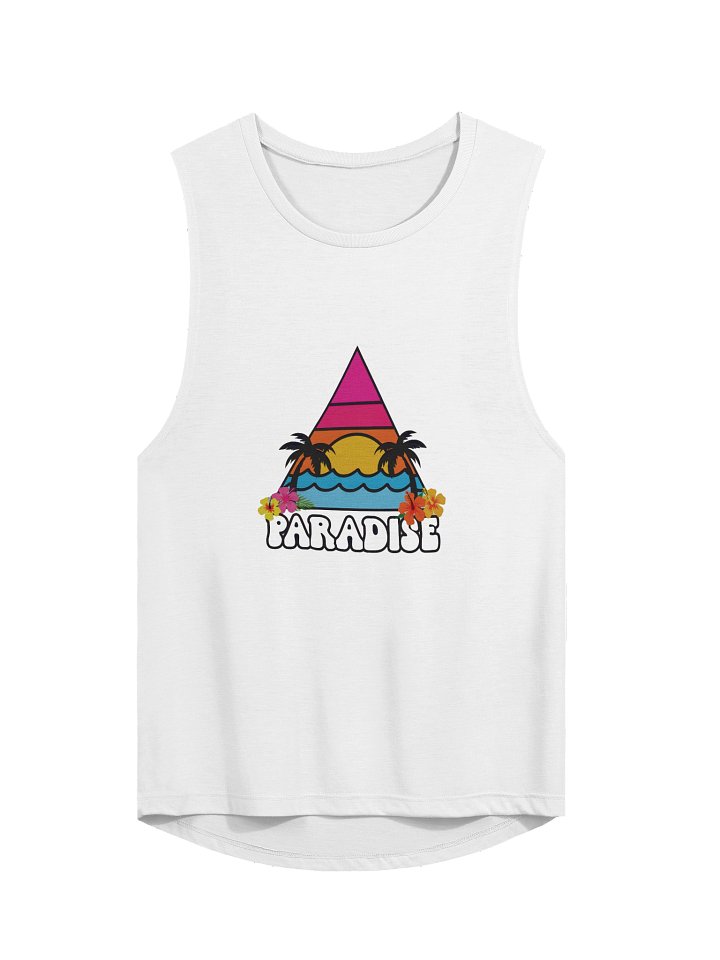 Tropical Sunset Paradise Muscle Tank product image (1)