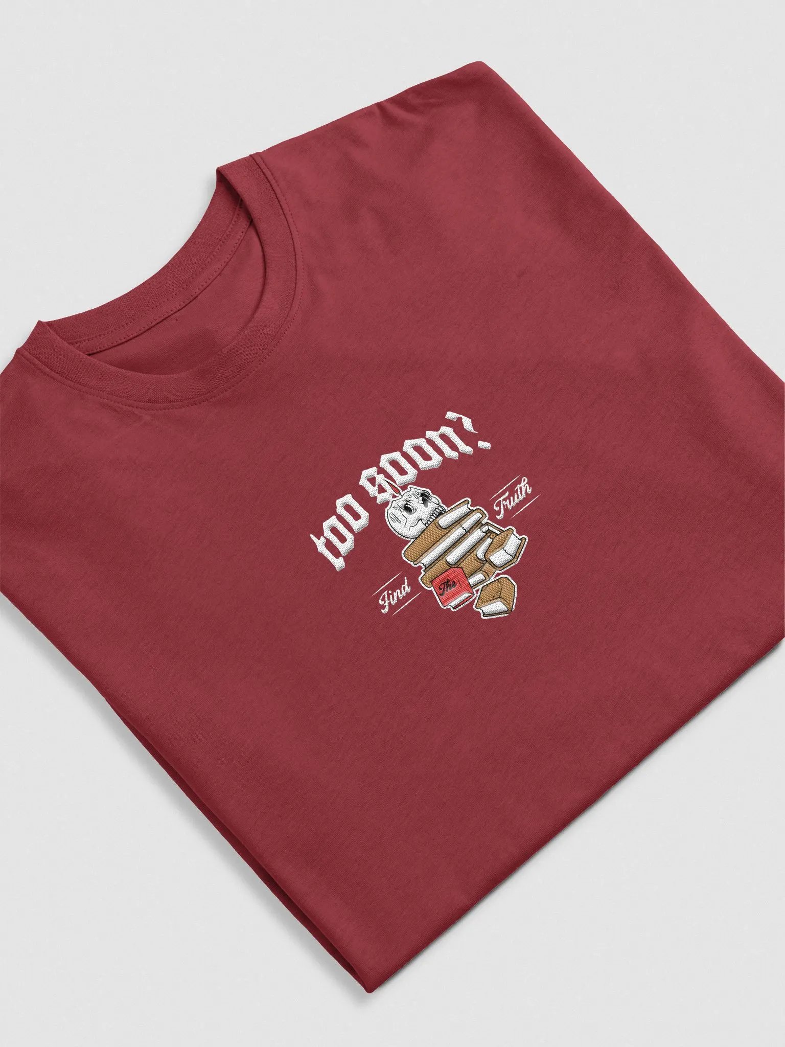Too Soon Crew Exclusive Embroidered Launch Tee product image (2)
