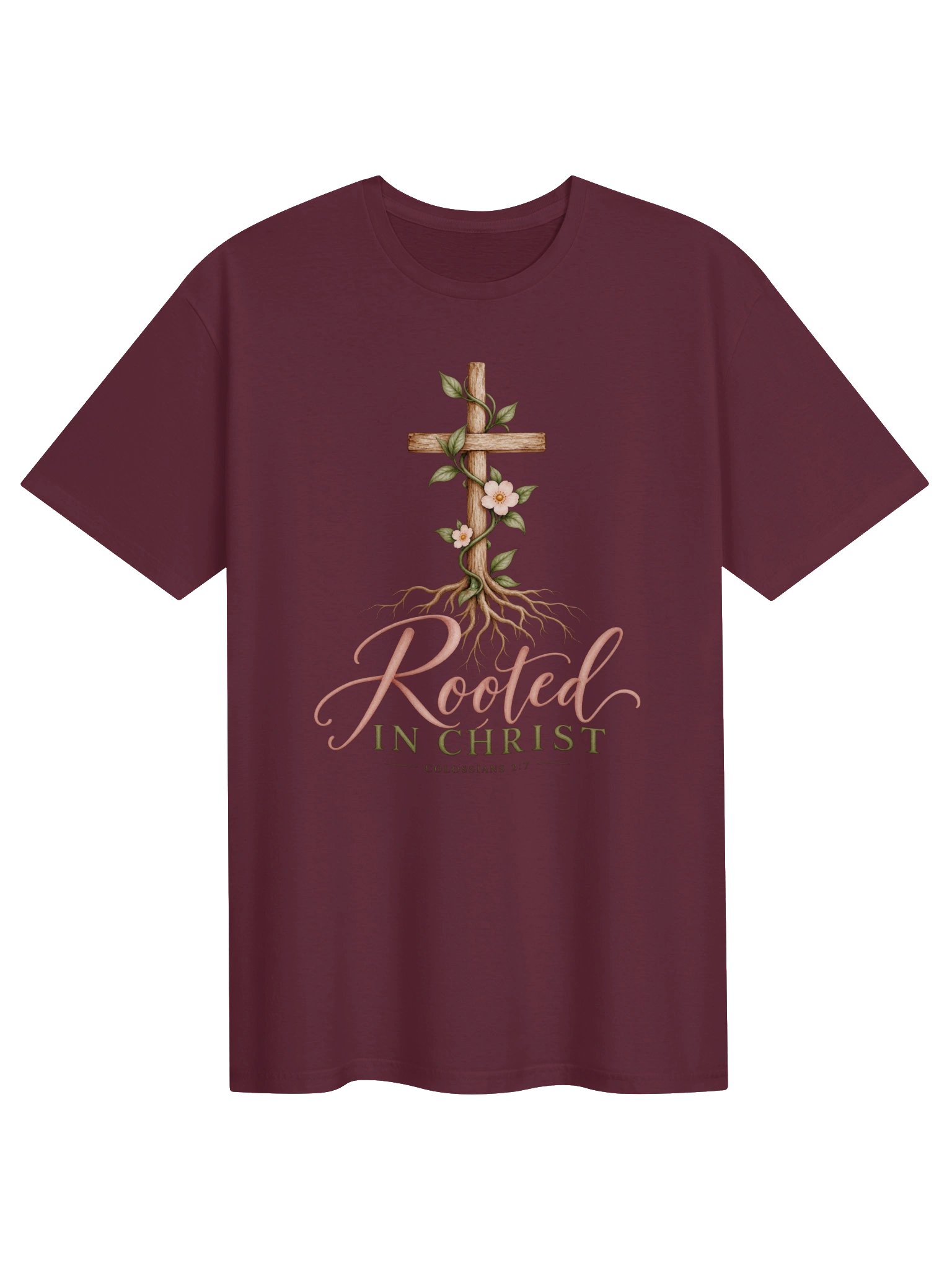 Rooted in Christ Tee | Colossians 2:7 product image (31)