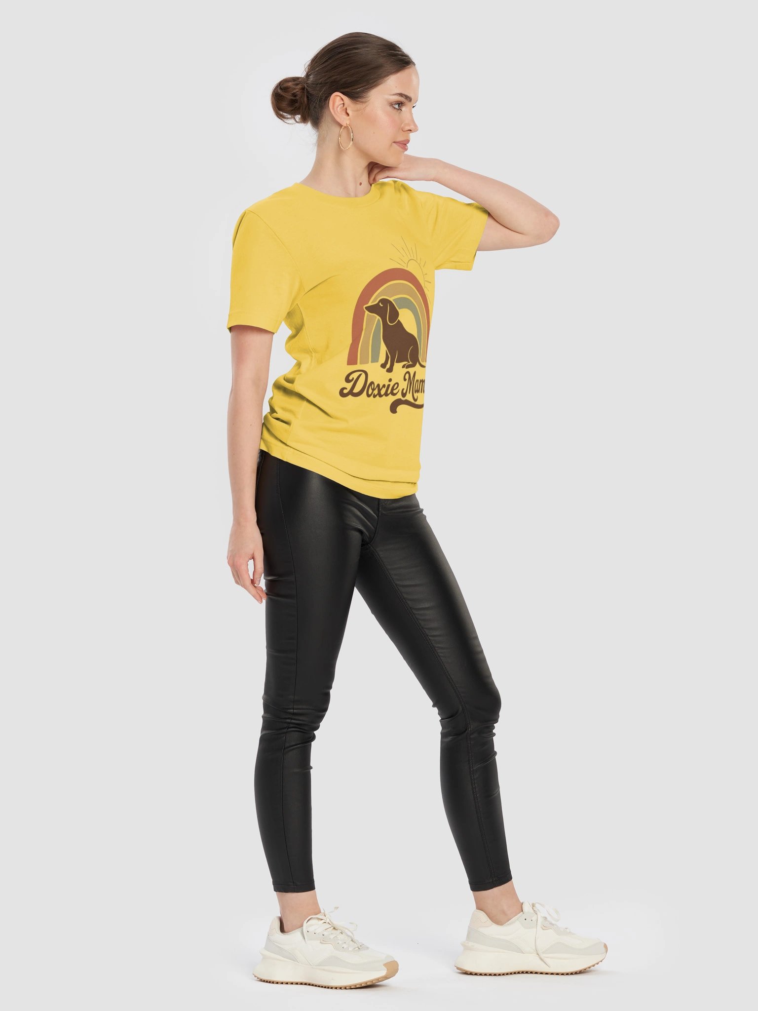 Boho Sun & Dachshund | Doxie Mama shirt product image (4)