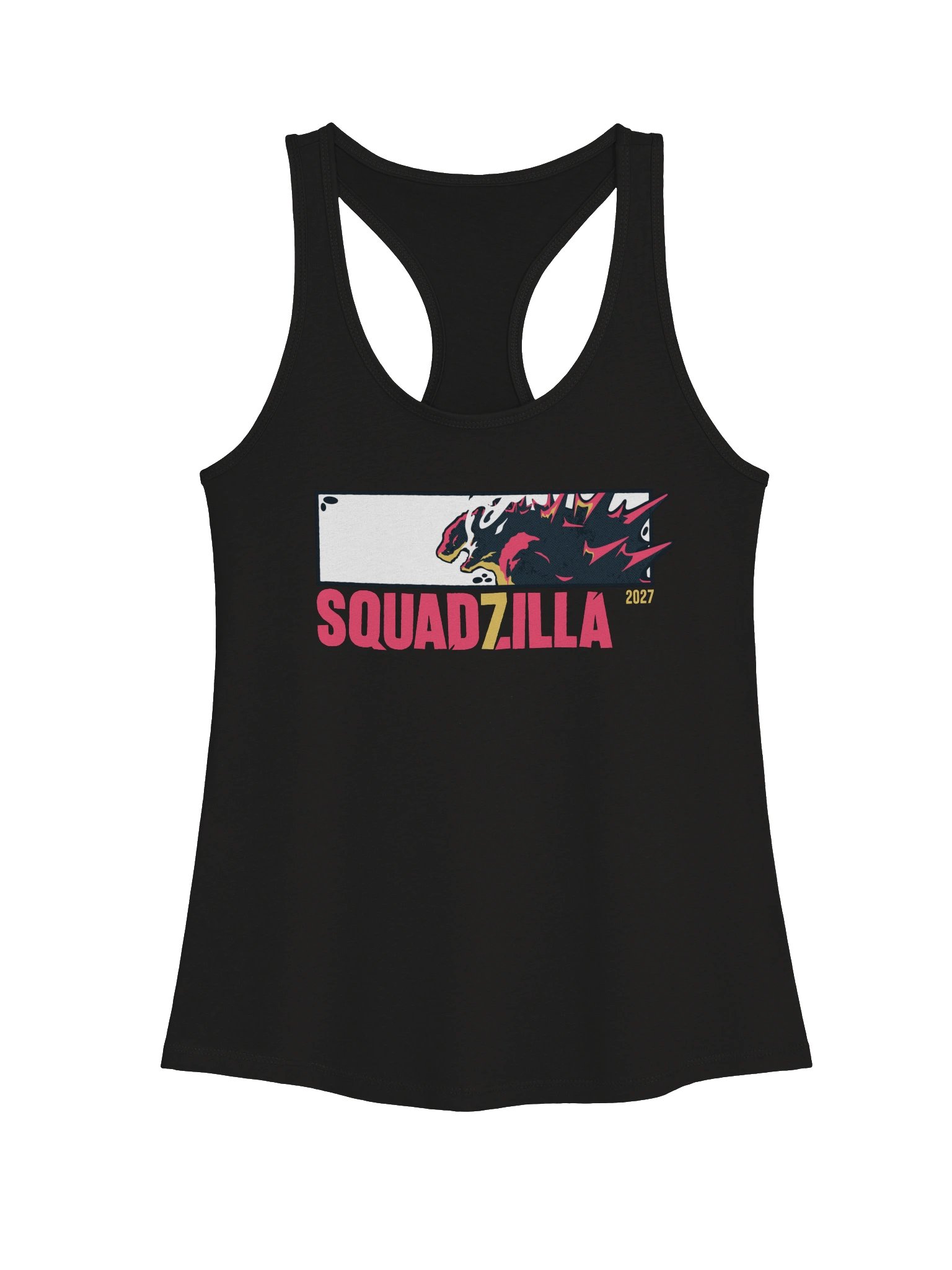 Squadzilla Public Version Dark Racerback product image (1)