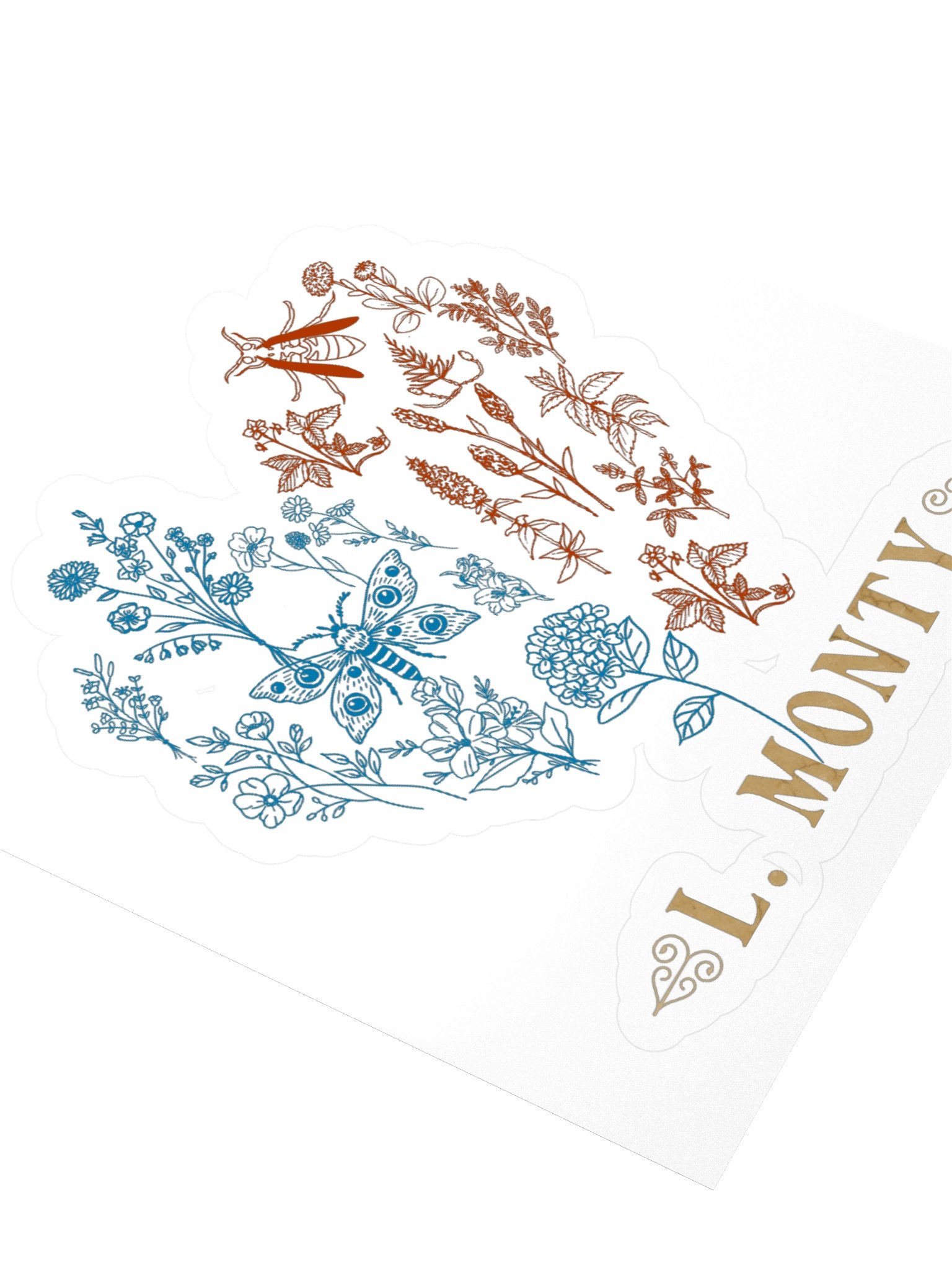 L. Monty Heart Sticker product image (5)