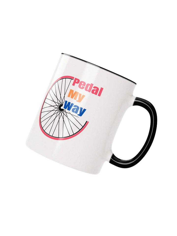Pedal My Way Ceramic Mug - for your pre and post ride rejuvenation product image (2)