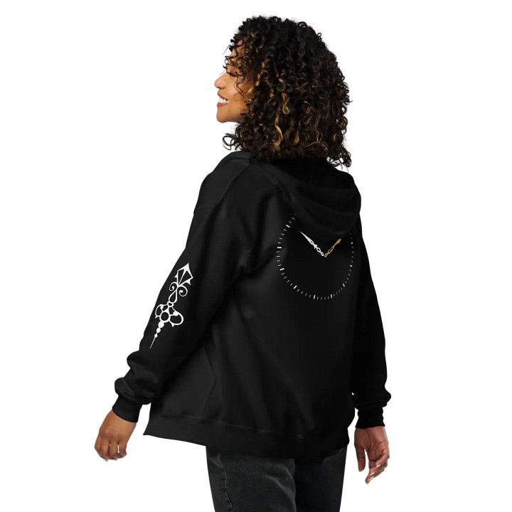 Hands of Time Zip-Up Hoodie product image (2)