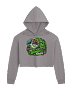 Moose Women's Touch Garbage Truck Crop Hoodie