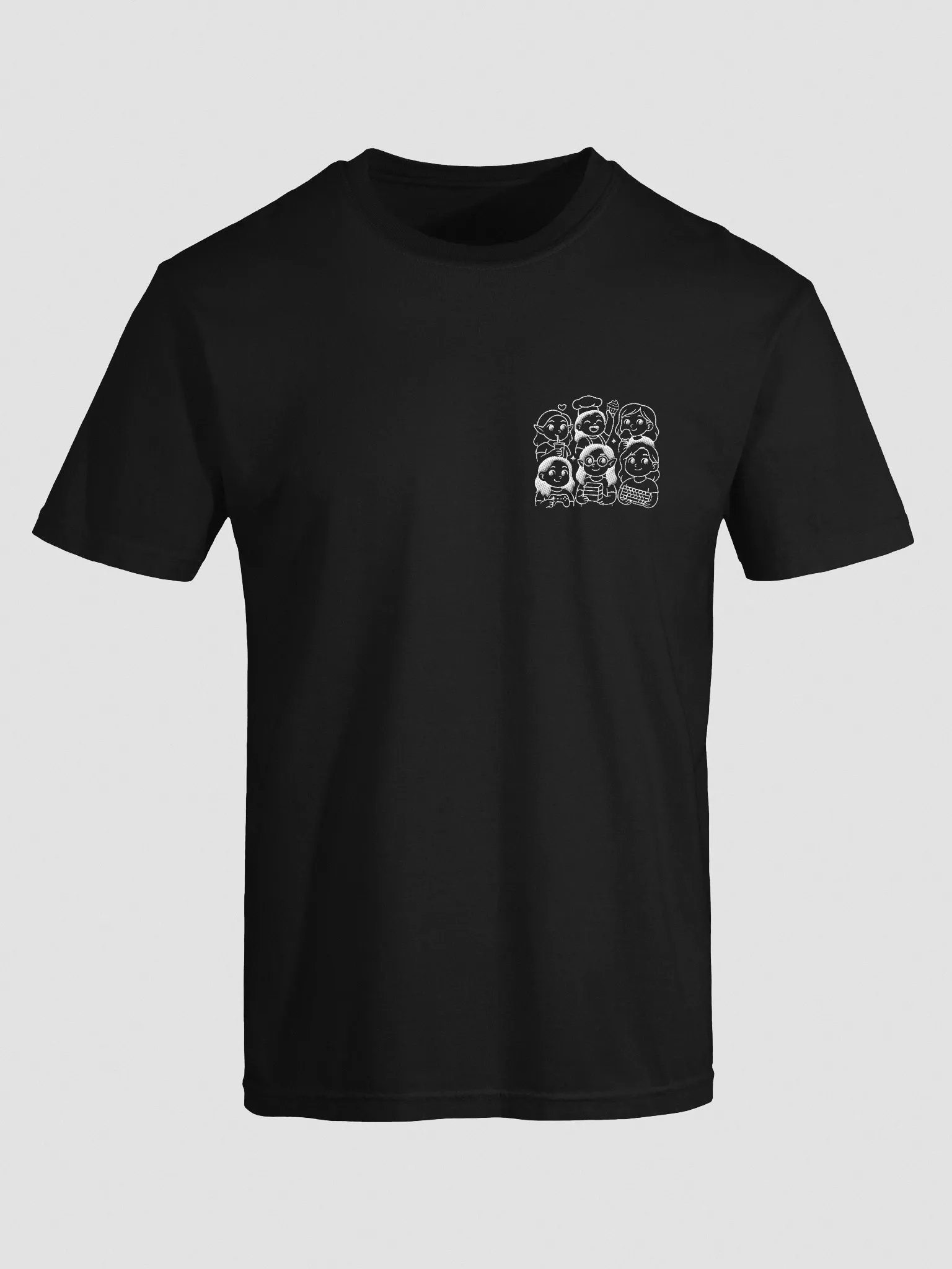 “Just a Gworl” Embroidered Oversized Tee product image (2)
