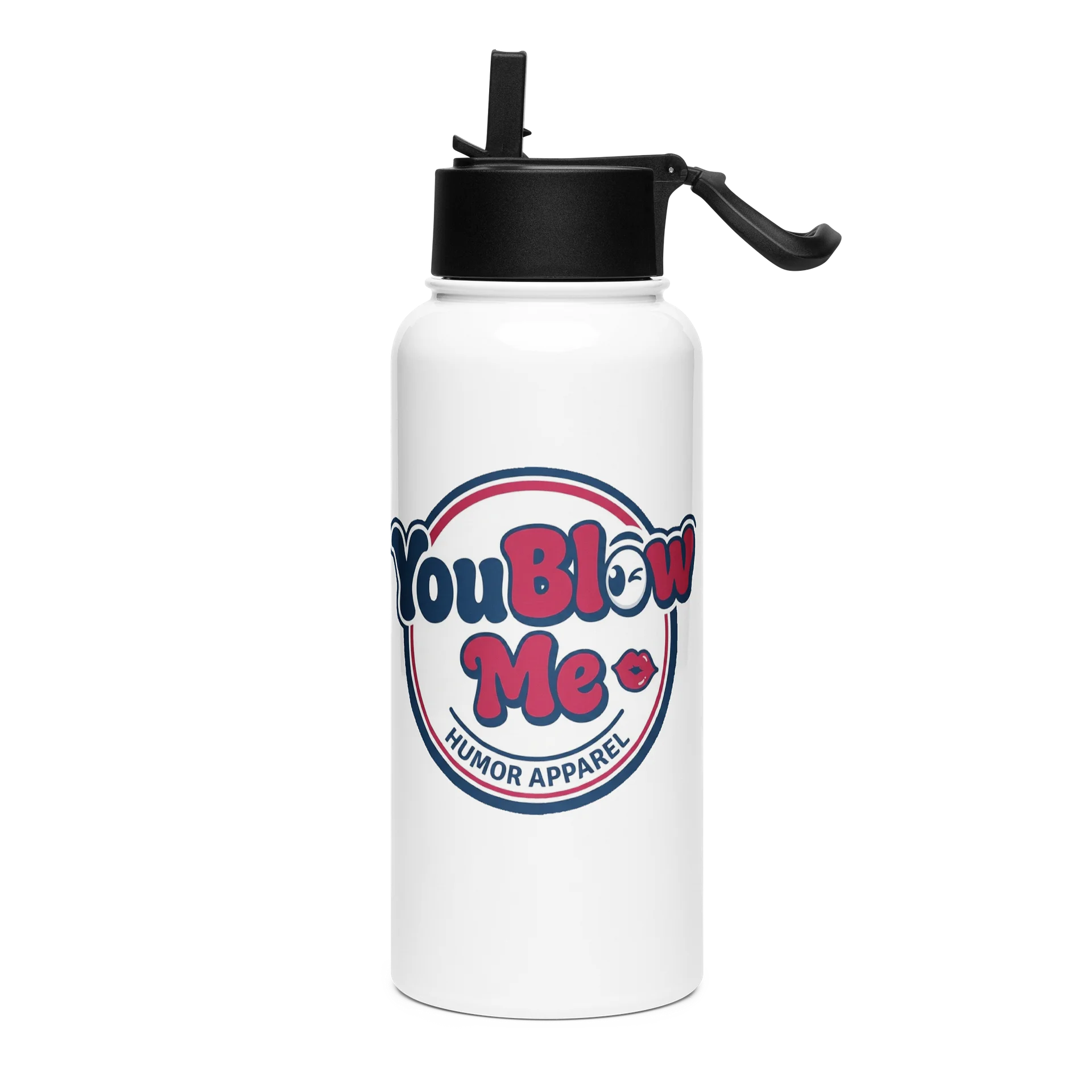 Just The Tip - Stainless Steel Water Bottle with Straw - 32oz product image (3)