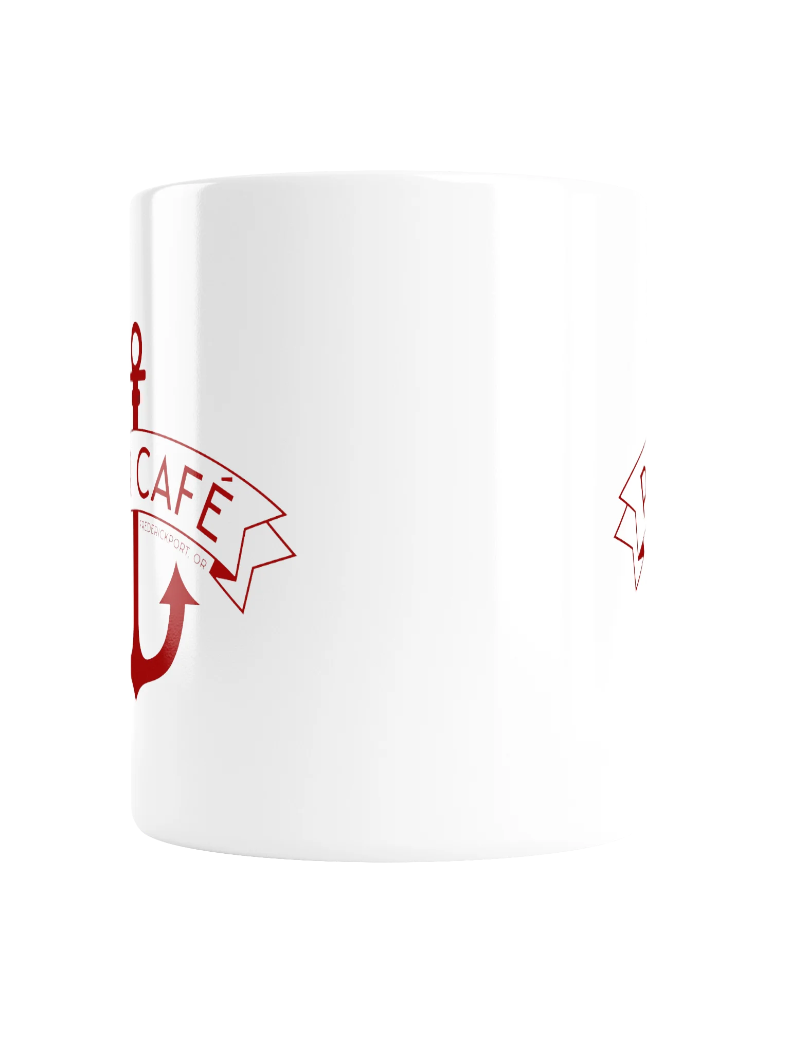 Pier Cafe Red Coffee Mug product image (2)