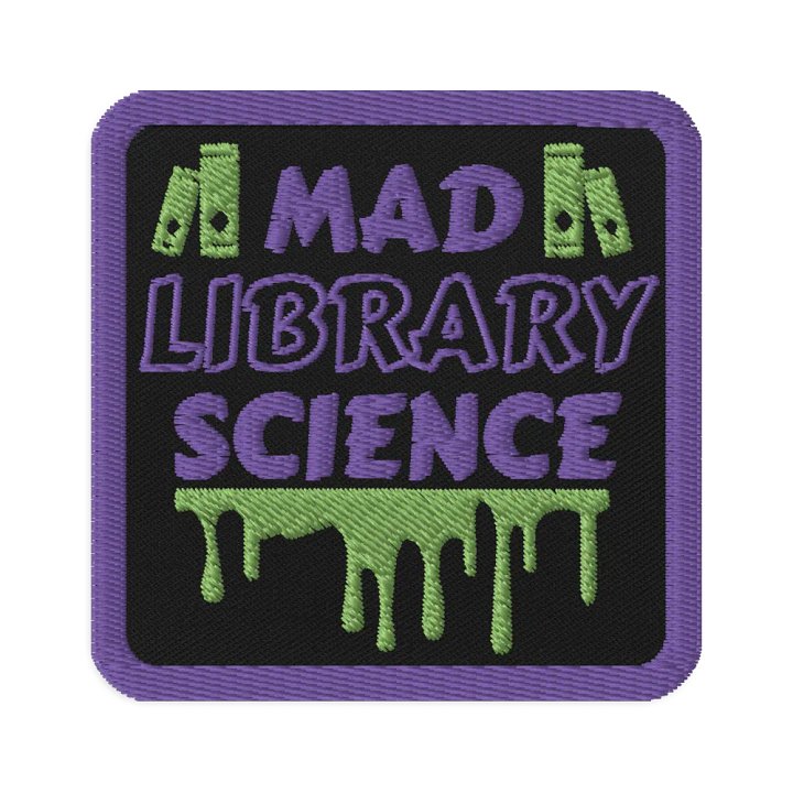 Mad Library Science Purple Patch product image (1)