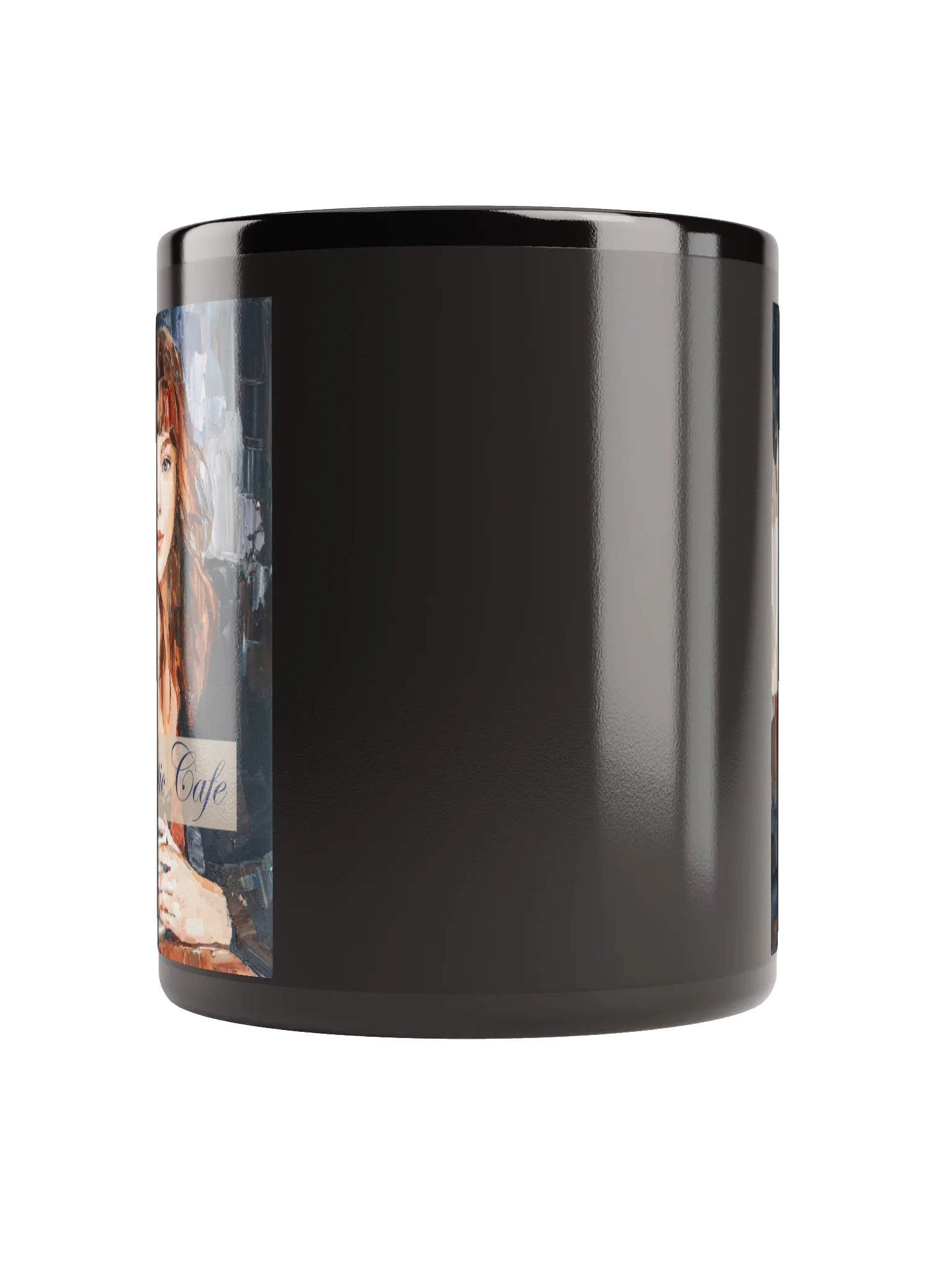 Eclectic Cafe Black Glossy Mug product image (10)