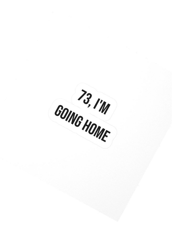 73, I'm going home product image (2)