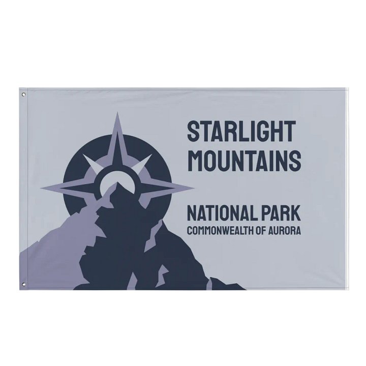 Flag of the Starlight Mountains product image (1)