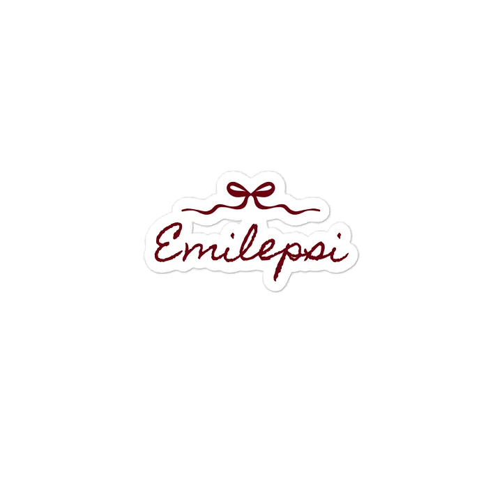 Emilepsi Bow Sticker product image (2)