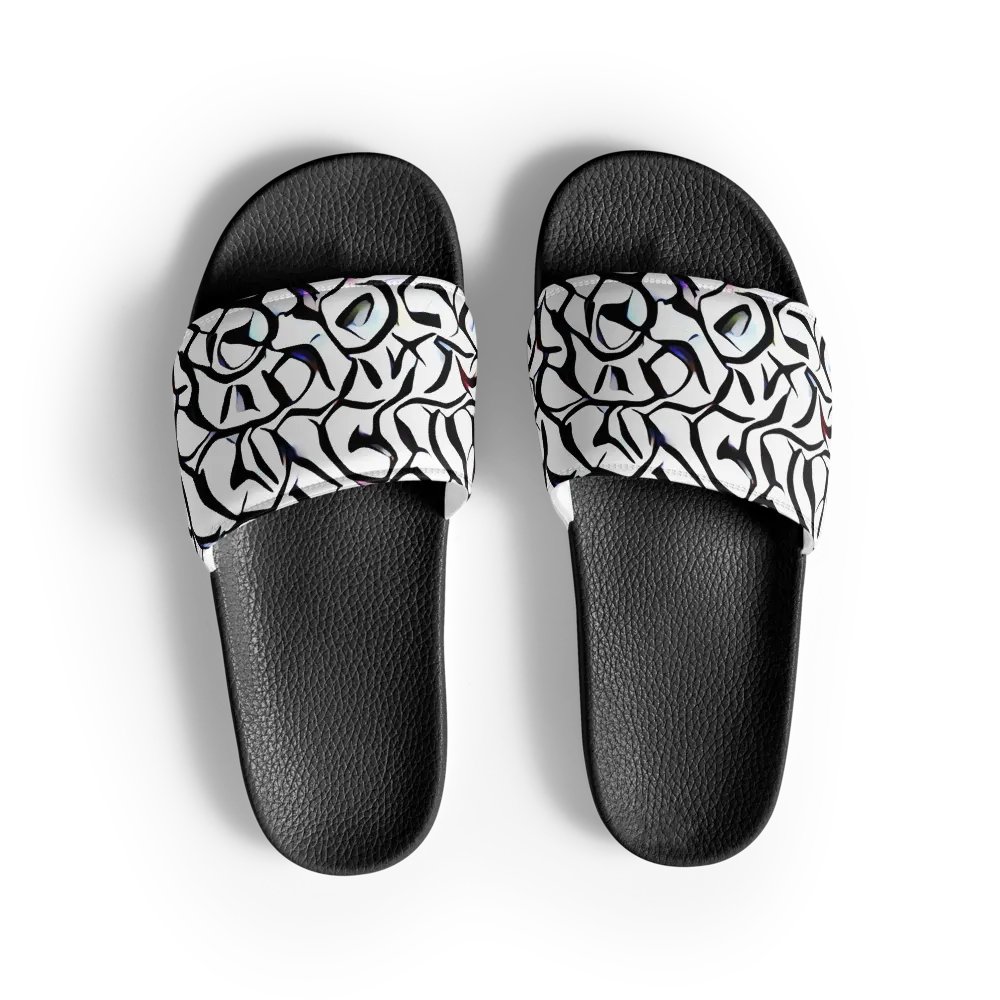 Curly Abstract Pattern - Women's Slides product image (2)