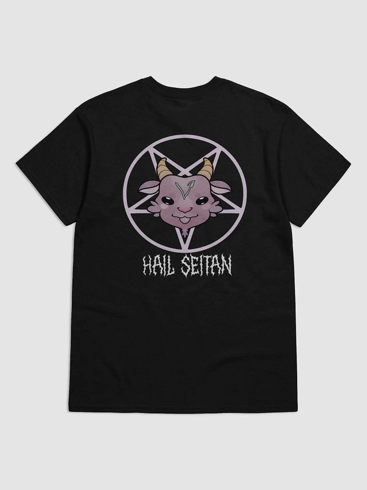 Made Sexy By Plants Hail Seitan Metalcore Black Tee product image (2)
