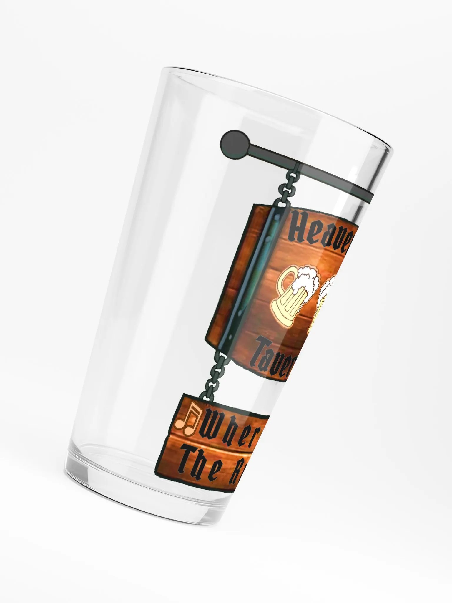 Heaven Rum Pint Glass product image (6)