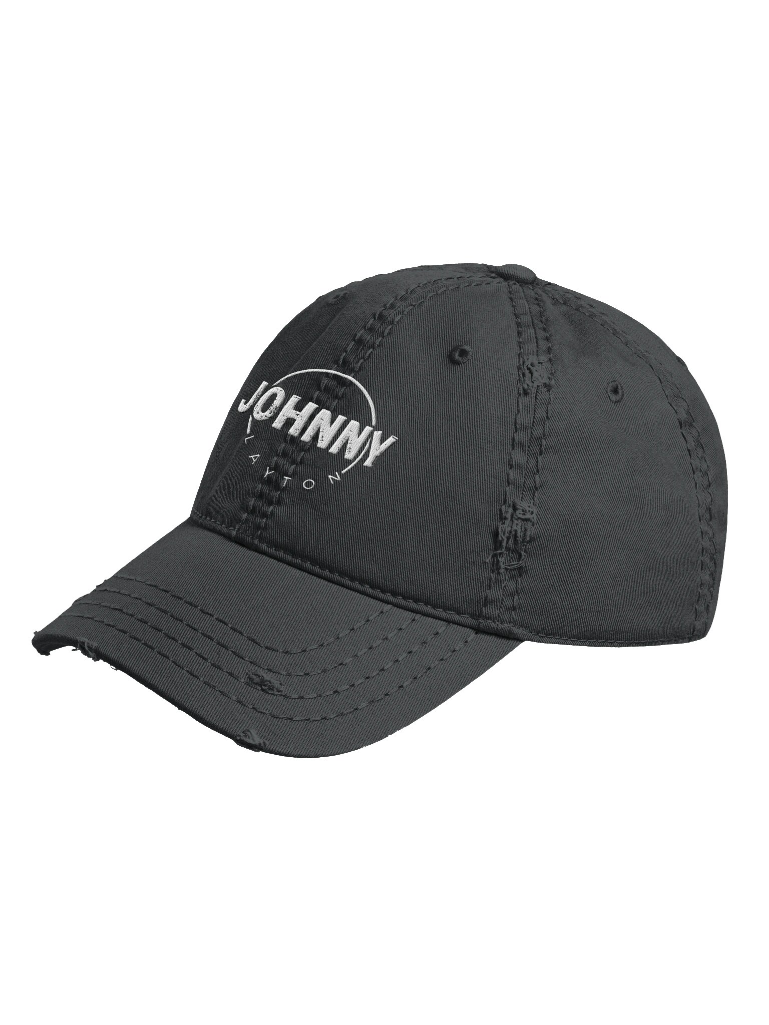 Johnny Layton Logo -- Distressed Hat product image (4)