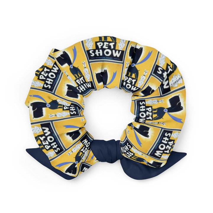 Vintage “Pet Show” Printed Scrunchie product image (2)