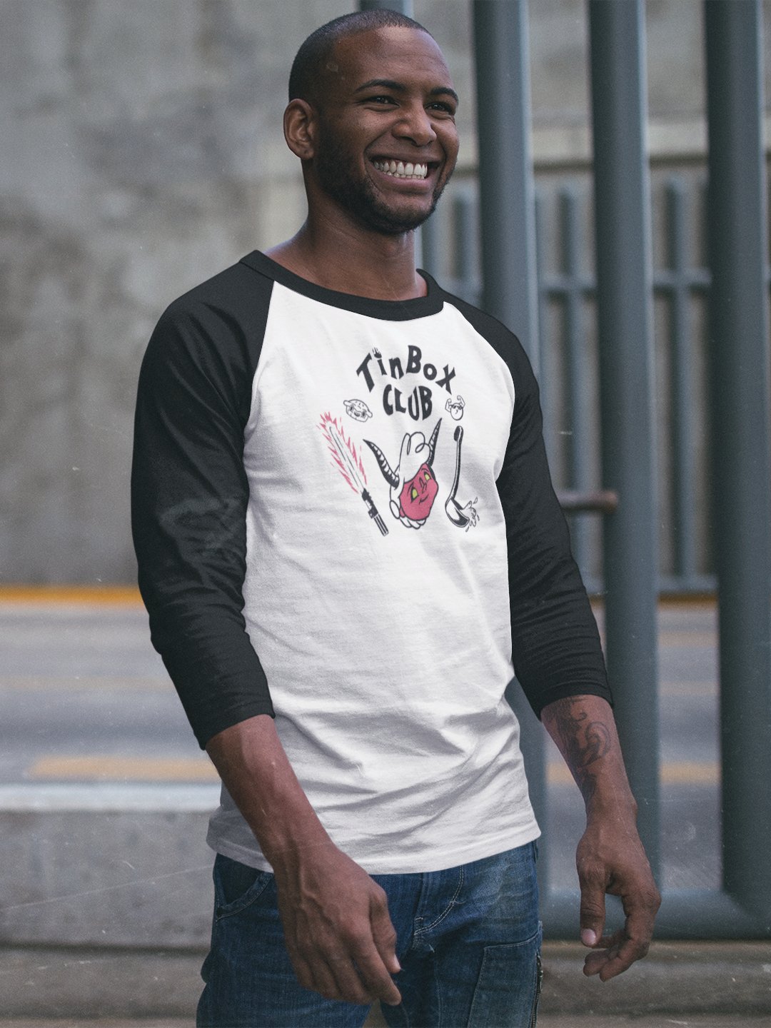 The TinBox Club - Unisex Baseball Tee product image (4)