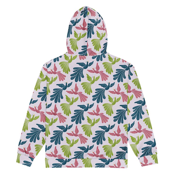 Mid-Century Modern Firebirds Recycled Unisex Zip Hoodie product image (2)