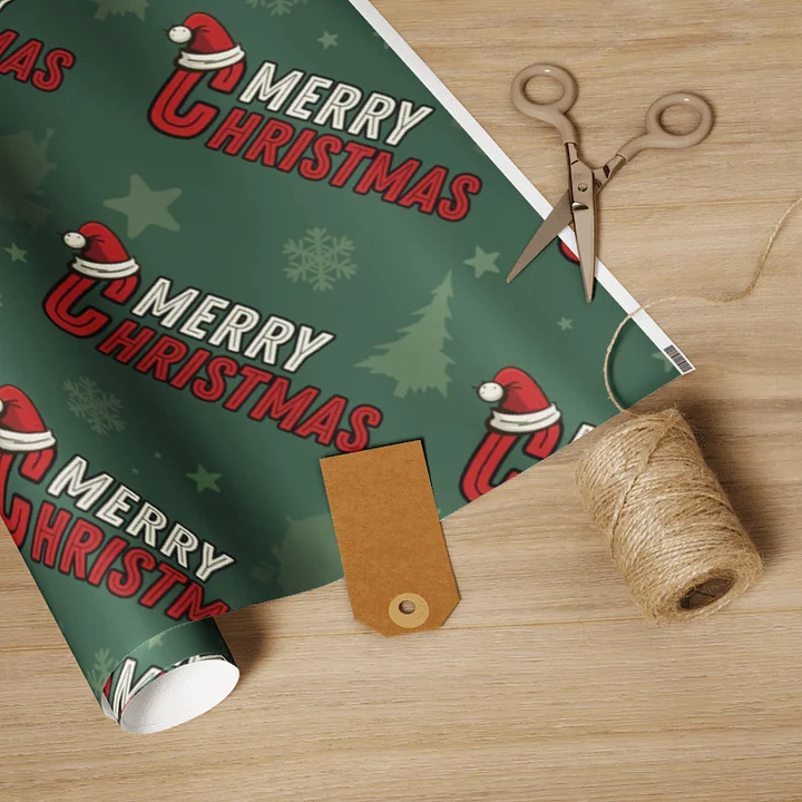 WoR Show Christmas Lettering Up Wrapping Paper product image (2)
