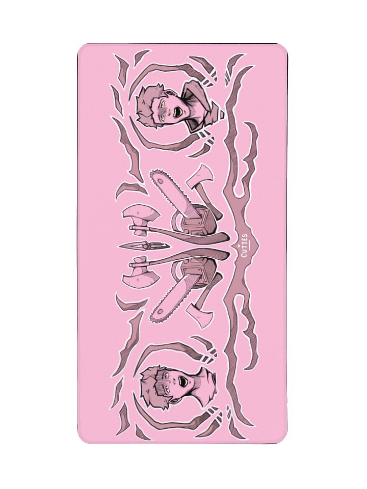 Desk Mat | Save Gewoon For Last | Pink product image (2)