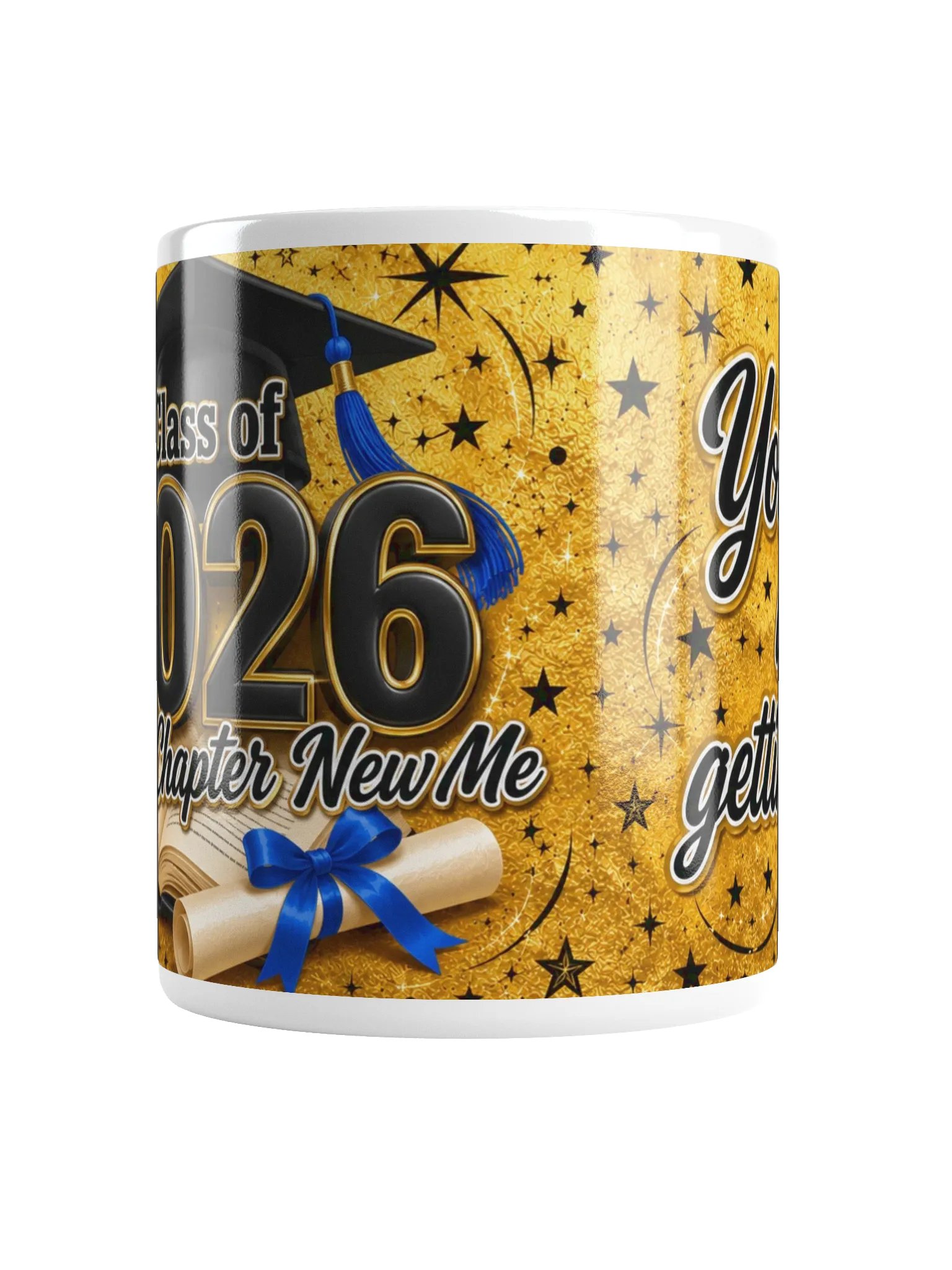 Class of 2026 — White Glossy Graduation Mug product image (2)