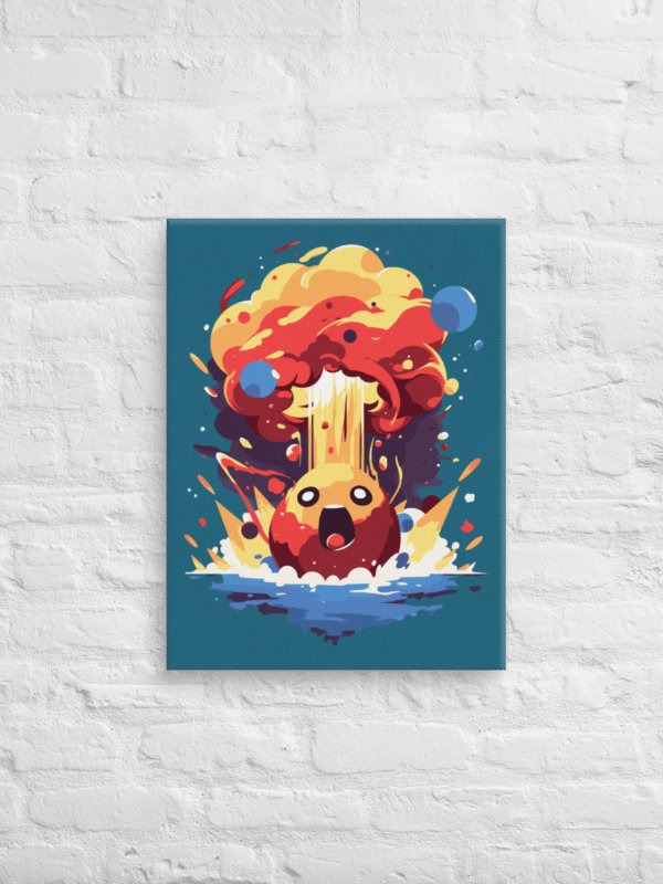 "Nukey" – 18″ x 24″ Canvas Print product image (1)