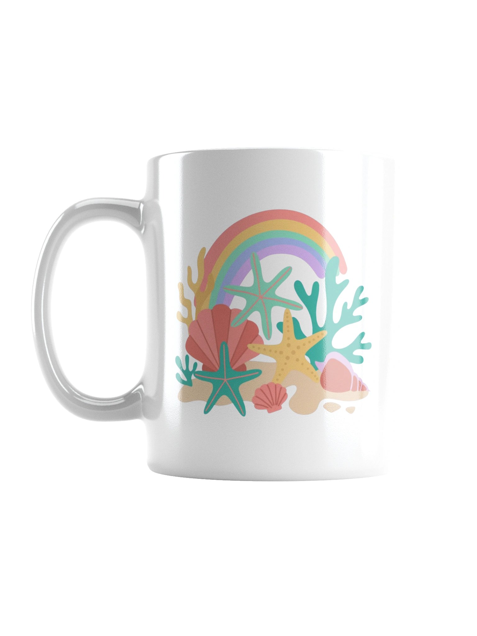 Coastal Rainbow Nature Coffee Mug product image (1)