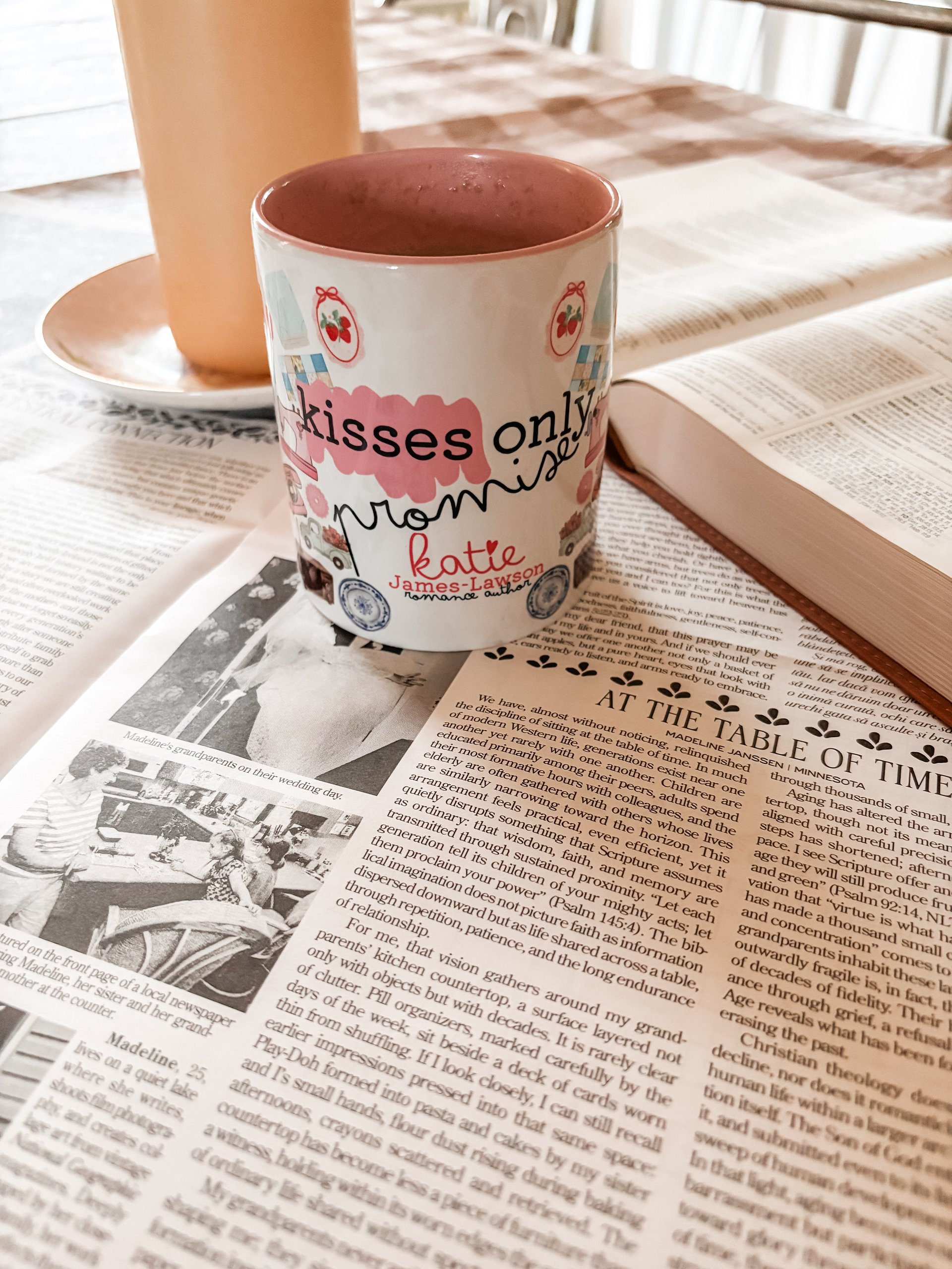 Kisses Only. Promise | Katie James-Lawson Mug product image (1)