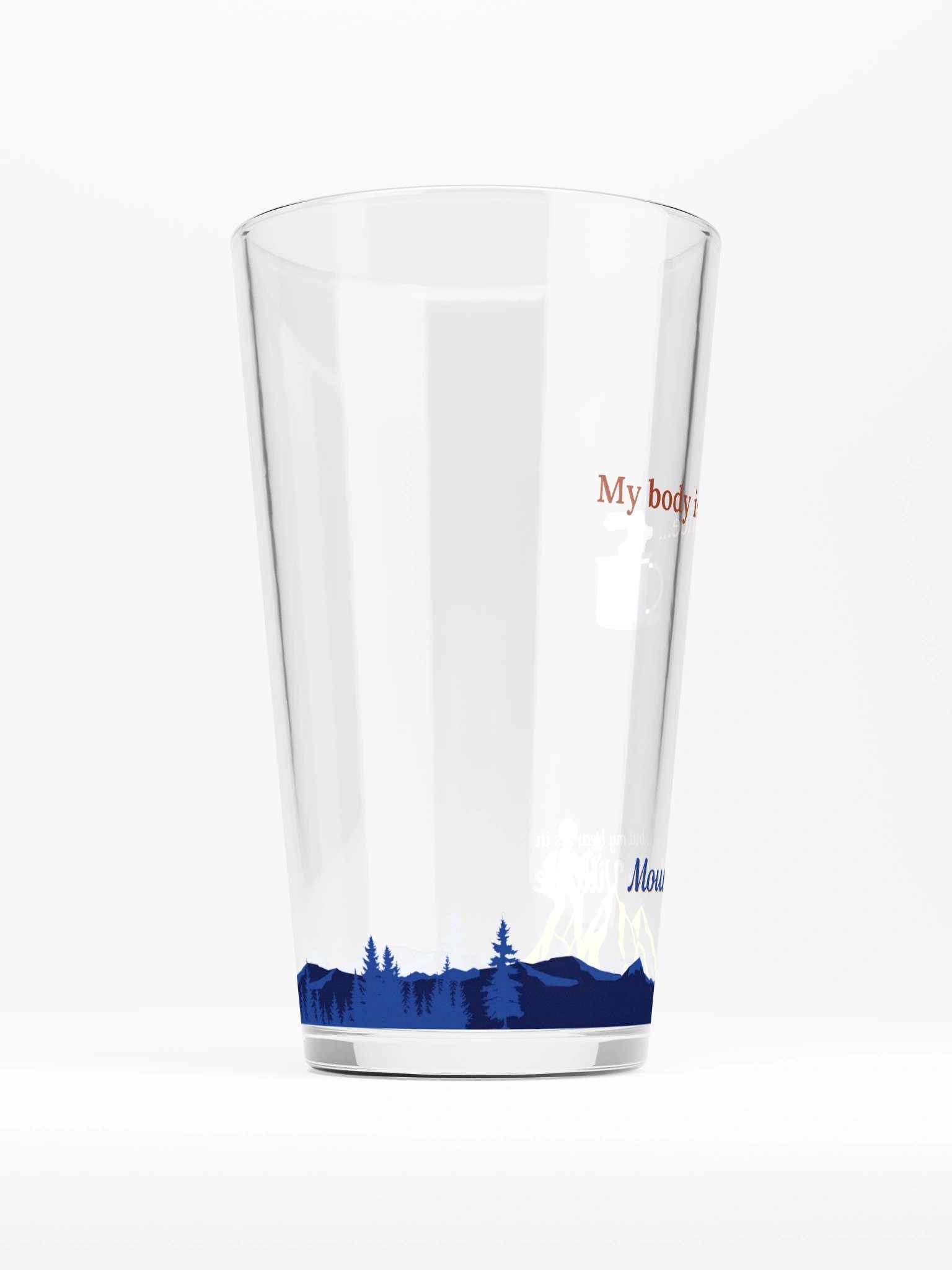 My Body is In Office Shaker Pint Glass product image (2)