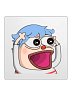 Peepo Pog Sticker