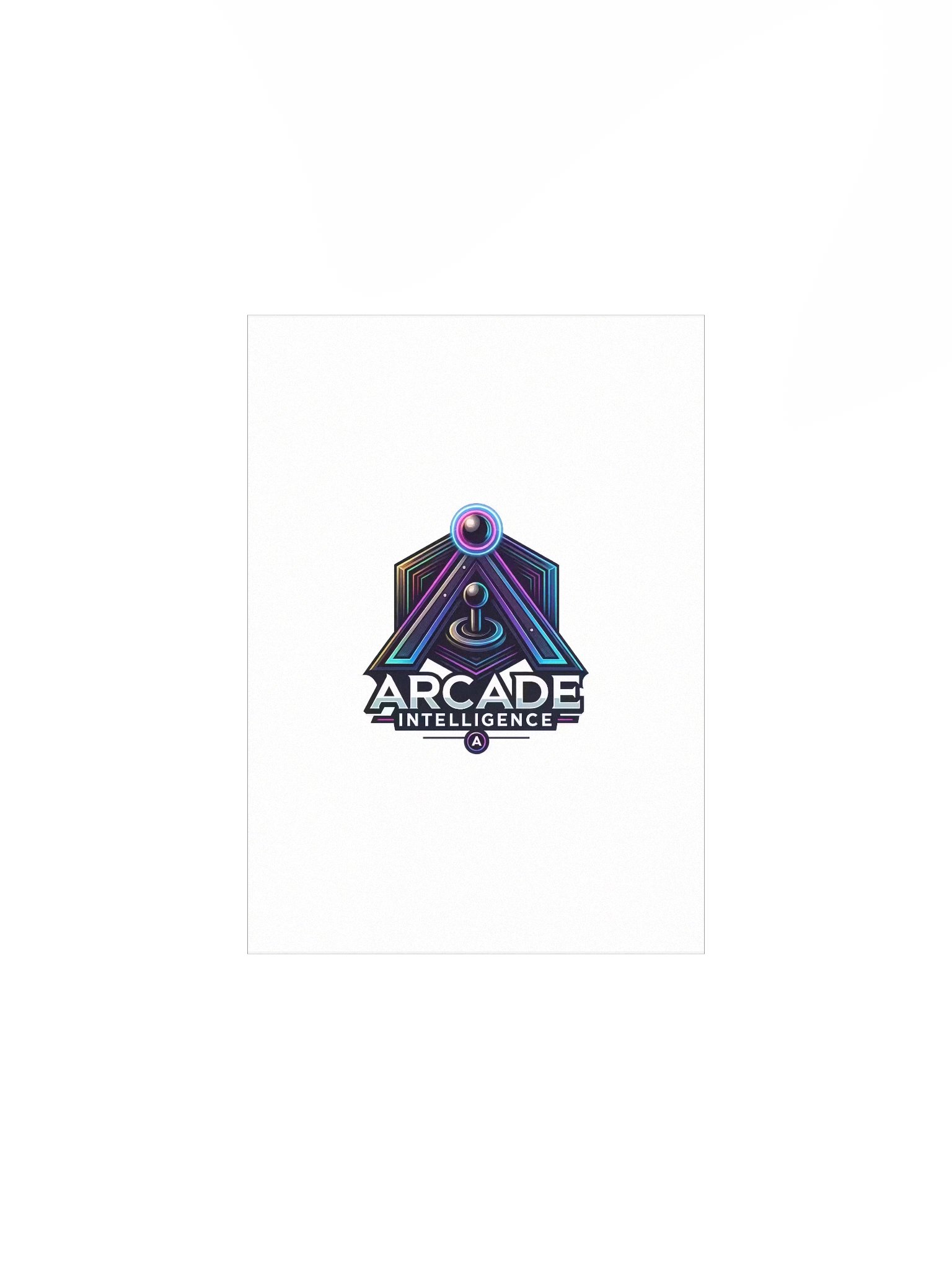 A.I. Poster (White Canvas) product image (3)