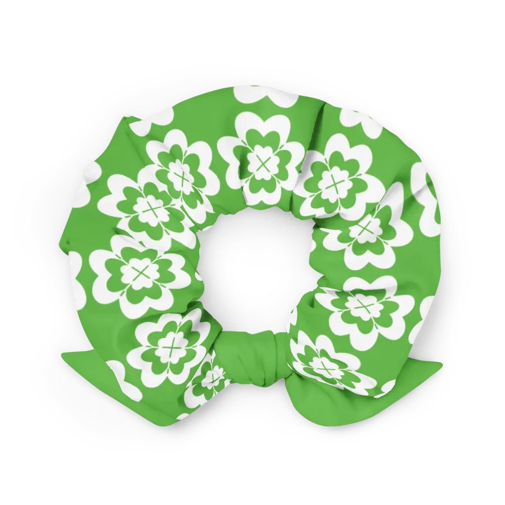 Eco-Friendly Floral All-Over Print Scrunchie product image (2)